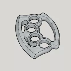 Ax Blade Knuckle Duster