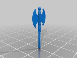 Axe & Shield - For miniature