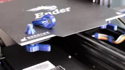 Bed leveling knob with rotatable lever for Creality printers