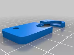 BLTouch Center Mount for i3 Plus / Maker Select Plus