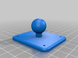Brodit to 16.7mm Ball Phone Mount