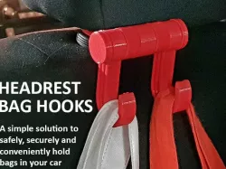 Car Headrest Bag Hooks