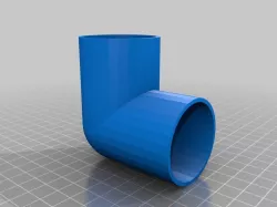 Conector PVC 20 mm codo 90