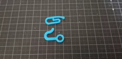 Curtain clip and hook