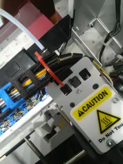 Da vinci Pro cable chain mount for extruder