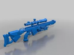 Deana Del Rio (AKA Pink) Sniper Rifle from "Double Decker! Doug and Kirill"