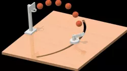 DESKTOP BASKETBALL (3D printed)