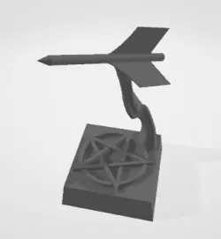 DnD mini - Dart - Animate Object spell (SLA/DLP)