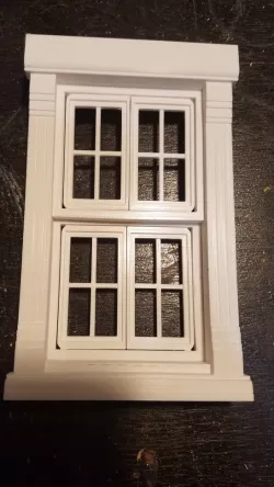 Dollhouse Window functional building house windows frame