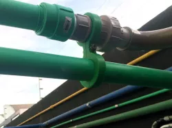Double Clamp  50mm Pipe