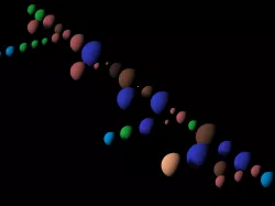 Exoplanets scaled one in 120 million