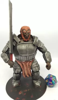 Fire Giant for 28mm Tabletop Roleplaying