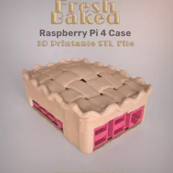 Fresh Baked Raspberry Pi 4 Case 