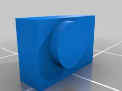 GameBoy charging barrel block off plate