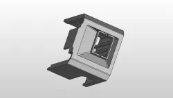 Geeetech A10 - Ducto de Ventilaciòn para motor del extrusor
