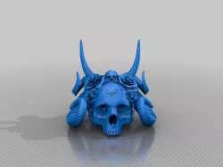 Gothic Succubus Skull
