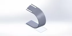 Horseshoe Curved Watch Stand