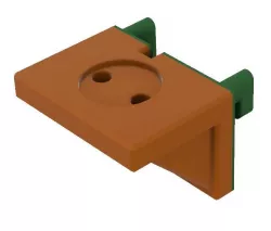 IKEA Skadis Bracket for Jansjo Lamp