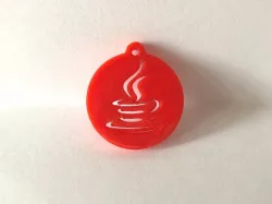 Java Logo keychain