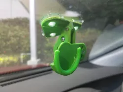 Knurled Parametric Adjustable Suction Cup Mount with Popsocket