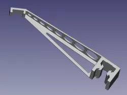 LED Bar Brackets for 2020 Profile (Ender 3)