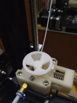 MCG bowden extruder Feeder feat. ATOMIC extruder knob
