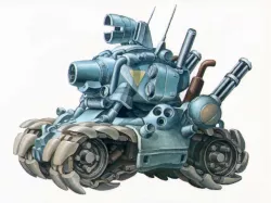 Metal Slug SV-001 - Sliced + LED