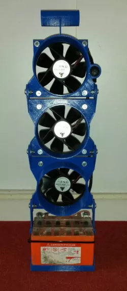 modular portable workshop fan