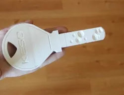 Most realistic oversized Keso profile cylinder Key