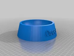 My Customized Fully Parametric Dog / Cat Food Bowl oscar