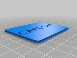 My Customized Tof's Custom Stencil - Parametric