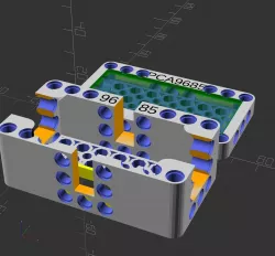 PCA9685 Servo Board LEGO Technic Enclosure