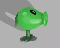 Peashooter Plants vs Zombie