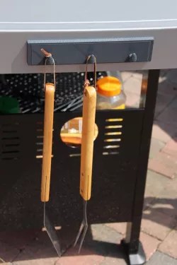 porte accessoires barbecue - barbecue tool holder accessories 