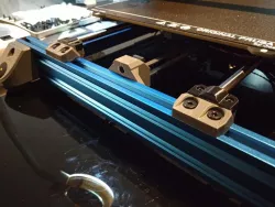 Prusa Bear rods holder without cable ties