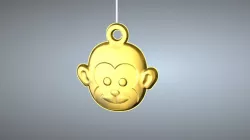 Q1 type 09-Monkey pendant