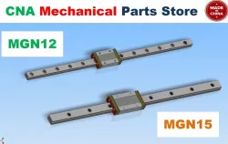 Rails from China MGN12 and MGN15, installation on Creality Ender 3