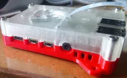 Raspberry Pi 4b Case and 25mm Fan Lid