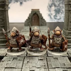 Ratfolk Burrowguard (32mm scale)