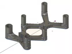 Rotor Riot CL1 VTX and RX Mount