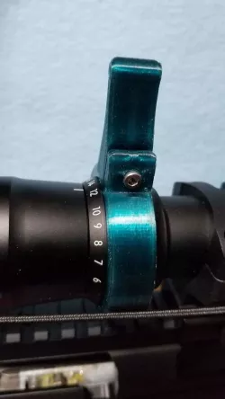 Scope Throw - Nikon BLACK FX1000 6-24x50SF 