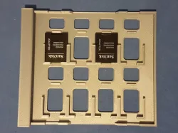 SD Card Storage Jewel Case Insert