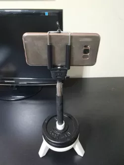 Selfie stick - Monopod Support Platform (for a 18mm diameter stick)