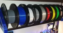 Simple Filament Spool Wall Shelf - PLA