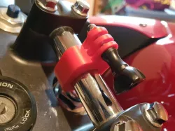 Single screw GoPro bar mount