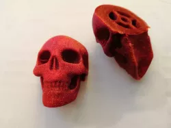 Skull guitar knob