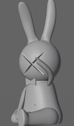 Solanin X-bunnies Playboy Parody keychain