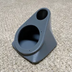 Speaker cabinet enclosure for three inch and one inch speakers
