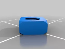 square 4-40 nut