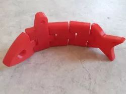 Swimbait lure with bbs
